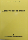 A study on food brand