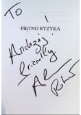 Piętno ryzyka