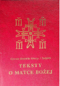 Ojcowie Kościoła Greccy i Syryjscy Teksty o Matce Bożej