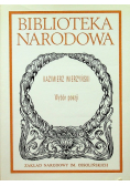 Wierzyński Wybór poezji