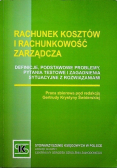 Rachunek kosztów i rachunkowość zarządcza