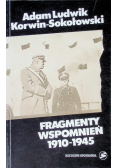 Fragmenty wspomnień 1910 - 1945