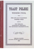Toast Polski wierszem i prozą