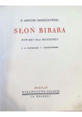 Słoń Birara 1938 r.