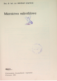 Miernictwo mikrofalowe