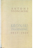 Kroniki tygodniowe 1927-1939