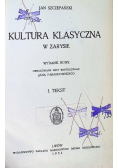 Kultura klasyczna w zarysie 1931 r.