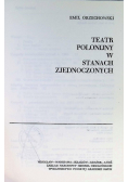 Teatr polonijny w Stanach Zjednoczonych
