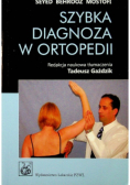 Szybka diagnoza w ortopedii