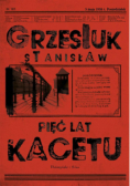 Pięć lat kacetu