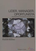 Lider, manager, oportunista