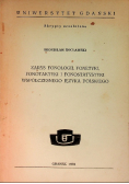Zarys fonologii fonetyki fonotaktyki i fonostatystyki współczesnego języka polskiego