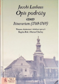 Opis podróży Intinerarium 1768 1769