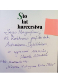 Sto lat harcerstwa