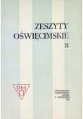 Zeszyty oświęcimskie Tom 11