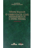 O obrotach ciał niebieskich i inne pisma