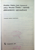 Teoria i metody obliczeniowe optymalizacji
