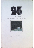 25 lat olimpiad astronomicznych