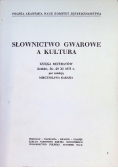 Słownictwo gwarowe a kultura