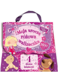 Moja urocza różowa walizeczka