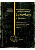 Mechanika gruntów i fundamentowanie Leksykon w 8 językach