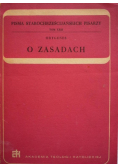 O zasadach