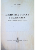 Mechanika ogólna i techniczna