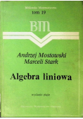 Algebra liniowa Tom 19