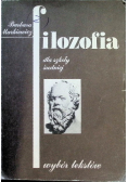 Filozofia dla szkoły średniej