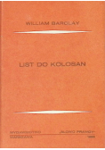 List do Kolosan