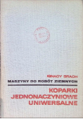 Maszyny do robót ziemnych Koparki jednonaczyniowe uniwersalne