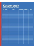 Kassenbuch fur Kleinunternehmer und Vereine