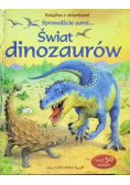 Świat dinozaurów Książka z okienkami