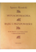 Monachomachia / Bajki i przypowieści / Podobizny autografów i pierwodruków
