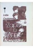 Zapiski o Annie Achmatowej