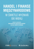 Handel i finanse międzynarodowe w świetle wyzwań XXI wieku