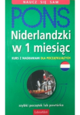 Pons Niderlandzki w 1 miesiąc