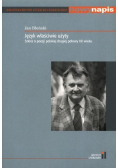 Język właściwie użyty Szkice o poezji