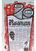 20 lat nowej Polski w reportażach według Mariusza Szczygła