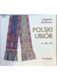 Polski ubiór do 1864 roku