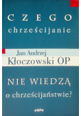 Czego chrześcijanie nie wiedzą o chrześcijaństwie