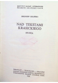 Nad Tekstami Krasickiego Tom 5