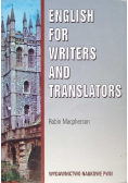 English for Writers and Translators
