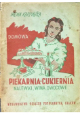 Piekarnia Cukiernia nalewki wina owocowe 1948 r.