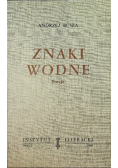 Znaki wodne Poezje