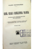 Król Krak i królewna Wanda 1929 r.