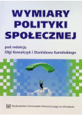 Wymiary polityki społecznej