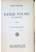Dzieje Polski w zarysie Tom III 1931 r.