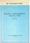Przepływy międzygałęziowe Elementy teorii