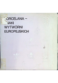 Porcelana znaki wytwórni europejskich